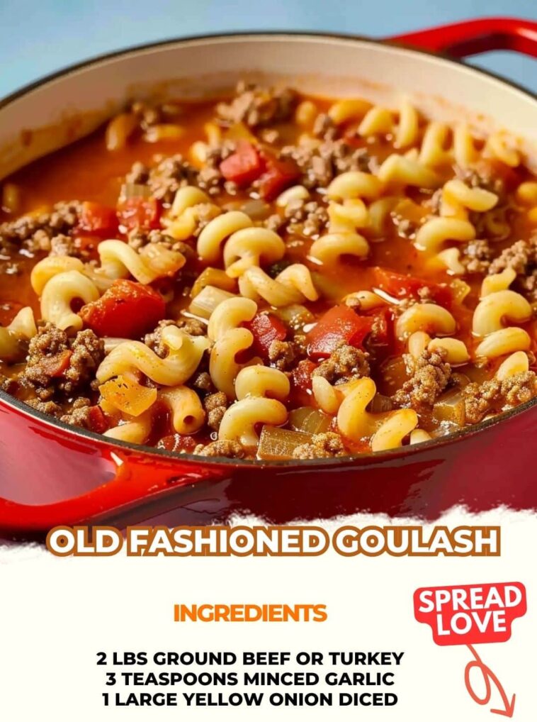 Old Fashioned Goulash