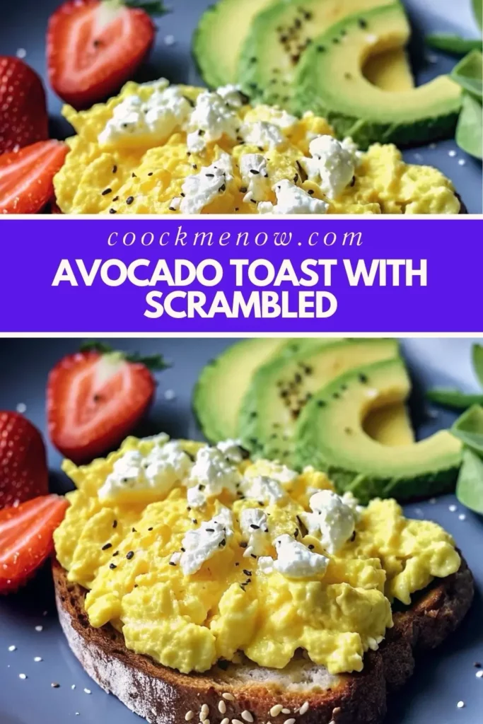 Avocado Toast with Scrambled