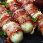 Bacon wrapped mozzarella sticks in oven recipe