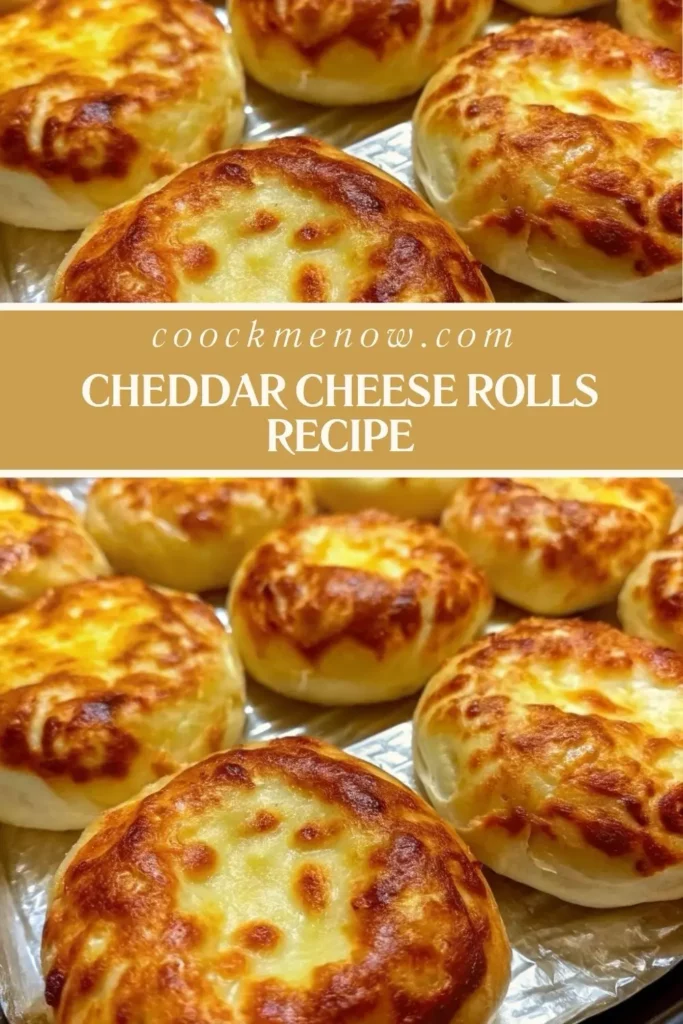 Cheddar Cheese Rolls Recipe