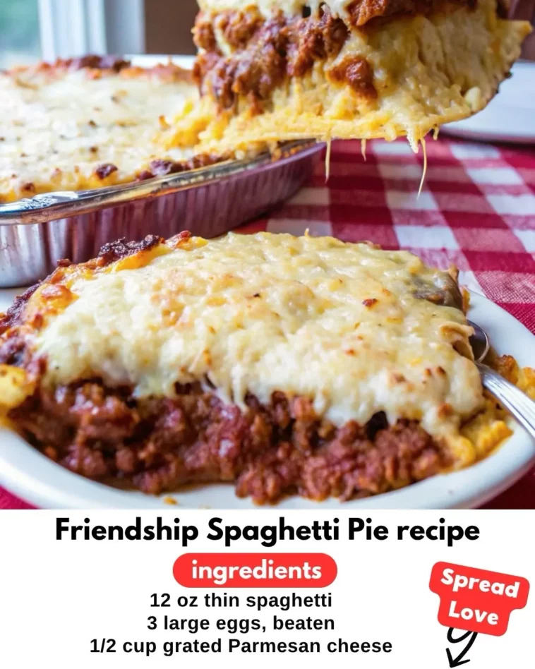 Friendship Spaghetti Pie recipe