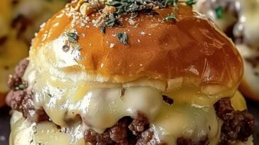 garlic parmesan cheeseburger bombs