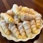 Italian Cream Stuffed Cannoncini-pins
