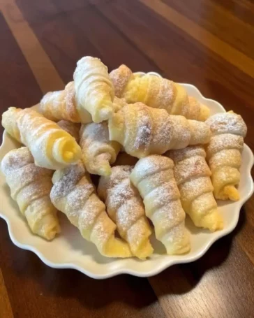 Italian Cream Stuffed Cannoncini-pins