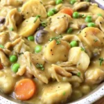 One Pot Chicken Pot Pie