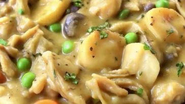 One Pot Chicken Pot Pie