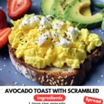 Avocado Toast with Scrambled