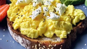 Avocado Toast with Scrambled