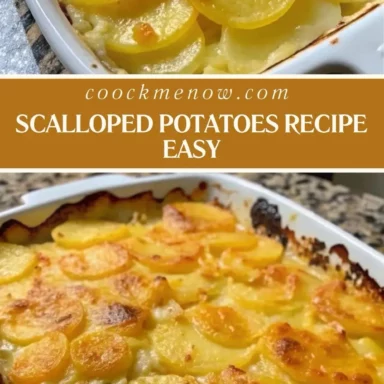 Scalloped potatoes recipe easy