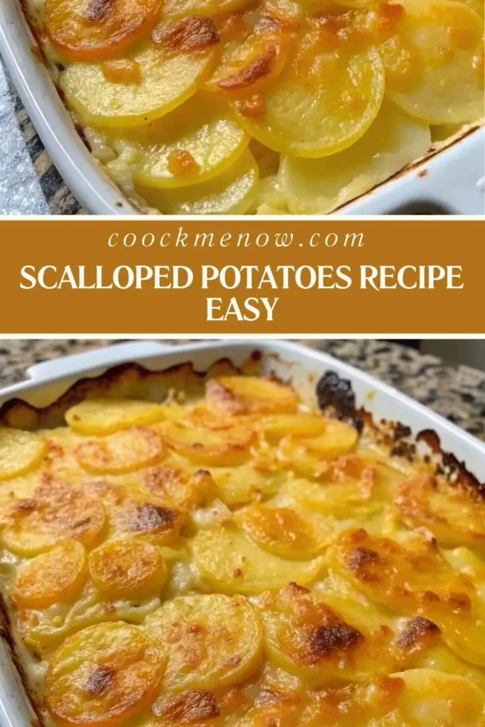 Scalloped potatoes recipe easy