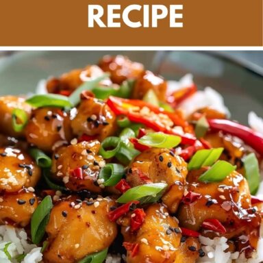 Sweet Chili Chicken Recipe