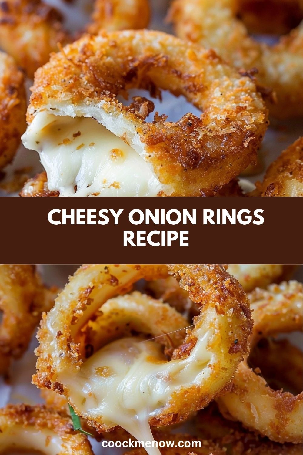 cheesy onion rings recipe
