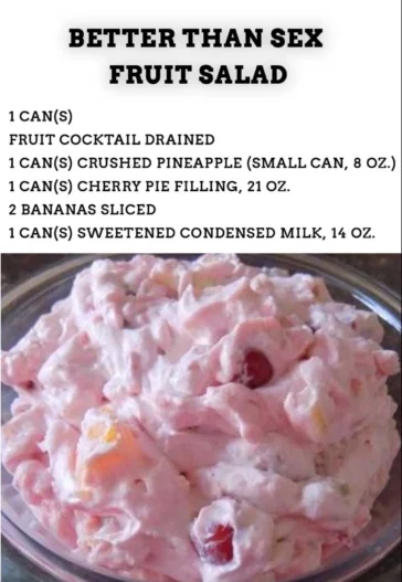 Better Than Sex Fruit Salad
